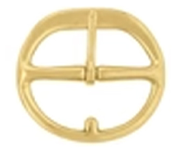 Weaver® Solid Brass 3" Girth Buckle
