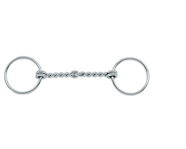 Weaver® Stainless Steel 6" Mouth Twisted Wire Snaffle