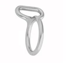 Weaver® Stainless Steel 1" Loop and 1 /2" Ring