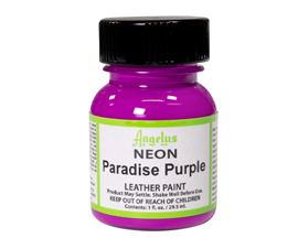 Angelus® Neon Paradise Purple Leather Paint