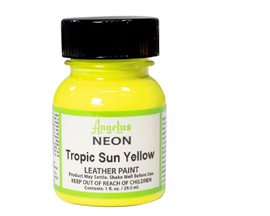 Angelus® Neon Tropic Sun Yellow Leather Paint